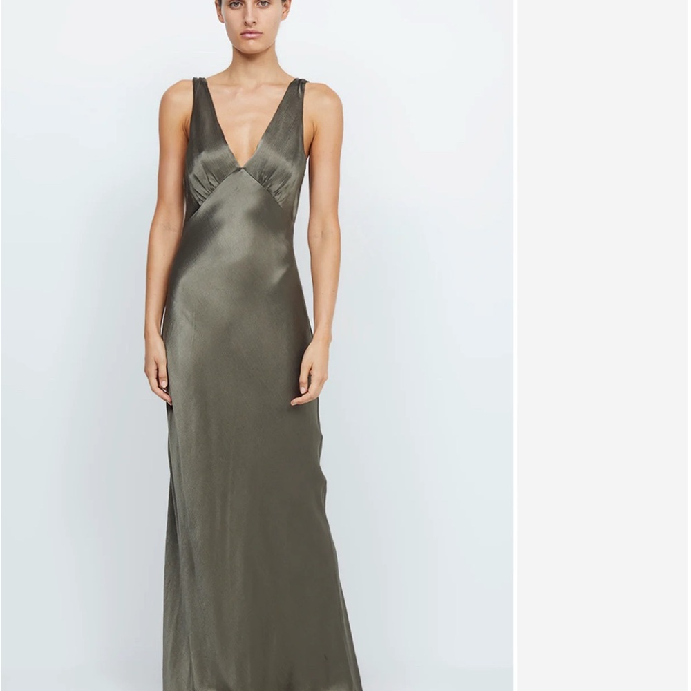 Bec & Bridge MOON DANCE VERONA DRESS in Dark Willow